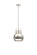 Downtown Urban One Light Pendant in Polished Nickel (405|410-1SS-PN-M410-8PN)