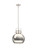 Downtown Urban One Light Pendant in Polished Nickel (405|410-1SM-PN-M410-10PN) Downtown Urban One Light Pendant in Polished Nickel (405|410-1SM-PN-M410-10PN)