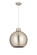 Downtown Urban One Light Pendant in Satin Nickel (405|410-1PL-SN-M410-16SN)