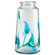 Vase in Blue/Clear (208|11071)