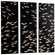 Tiburon Wall Art in Black (208|07519)