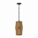 Archer One Light Pendant in Light Wood and Matte Black (65|344613WK)