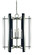 Bucolic Six Light Chandelier in Brushed Nickel w/Matte Black (8|L1066 BN/MBLACK)