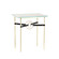 Equus Side Table in White (39|750116-02-05-LC-VA0717)