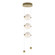 Abacus LED Pendant in Modern Brass (39|139059-LED-STND-86-GG0668)