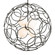 Olympus Six Light Pendant in Natural Iron (39|131602-SKT-MULT-20-GG0677)