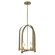 Triomphe Four Light Pendant in Black (39|131070-SKT-MULT-10-FD0462)