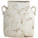 Leos Planter in White Glaze (208|07396)
