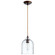 Celia One Light Pendant in Oiled Bronze (208|06063)