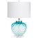 One Light Table Lamp in Teal (208|09283)