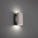 Edgey LED Outdoor Wall Sconce in Brushed Aluminum (34|WS-W17310-40-AL)