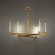 Jedi LED Pendant in Aged Brass (34|PD-51327-AB)
