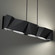Intrasection LED Linear Pendant in Black (281|PD-68356-BK)