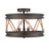 Chatham Three Light Semi-Flush Mount in Gunmetal Bronze (62|1048-SF GMT)