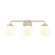 Fairbanks Three Light Vanity in Brushed Nickel (45|EC89984/3)