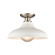 Grenville One Light Semi Flush Mount in Brushed Nickel (45|89244/1)