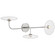 Calvino LED Wall Sconce in Polished Nickel (268|S 2691PN-CG)