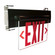 Exit LED Edge-Lit Exit Sign (167|NX-813-LEDRCB)