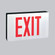 Exit LED Exit Sign in Aluminum (167|NX-606-LED/R/2F)