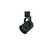 Track Gu10 Line Voltage Mini Baffle Round Back Cylinder Track Head, Mr16, L-Style in Black (167|NTH-694B/L)