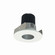 Rec Iolite LED Pinhole in Haze Pinhole / Matte Powder White Flange (167|NIOB-2RPHA30QHZMPW)