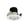 Rec Iolite 2'' Round Cone Reg. Adjustable in Haze Reflector / White Flange (167|NIOB-2RC50XHW)