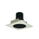 Rec Iolite LED Reflector in Black Reflector / White Flange (167|NIO-4SNDC40QBW)