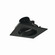 Rec Iolite 4'' Square Cone Regress Adj, in Black Reflector / Black Flange (167|NIO-4SC40XBB/10)