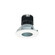 Rec Iolite Pinhole Non-Adjustable Trim in Haze Pinhole / Matte Powder White Flange (167|NIO-4RPH35XHZMPW/HL)