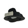 Rec Iolite 4'' Adj. Round Cone Regressed in Black / Black (167|NIO-4RC30XBB/10)