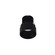 Rec Iolite 2'' Round Trimless Non-Adj. Deep Cone in Black (167|NIO-2RTLNDC27XBB/10)