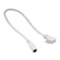 Sl LED Lbar Silk Sbc Acc 72'' Side Power Line Cable For Lightbar Silk, Left in White (167|NAL-807/72LW)