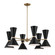 Phix 12 Light Chandelier in Champagne Bronze (12|52566CPZBK)