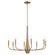 Deela Eight Light Chandelier in Champagne Bronze (12|52526CPZ)