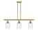 Ballston Three Light Island Pendant in Satin Gold (405|516-3I-SG-G352)