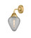 Nouveau 2 LED Wall Sconce in Satin Gold (405|288-1W-SG-G165-LED)