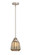 Nouveau 2 One Light Mini Pendant in Brushed Satin Nickel (405|288-1S-SN-G146)