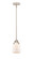 Nouveau 2 One Light Mini Pendant in Polished Nickel (405|288-1S-PN-G51)