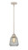 Nouveau 2 One Light Mini Pendant in Polished Nickel (405|288-1S-PN-G142)