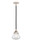 Nouveau 2 One Light Mini Pendant in Black Polished Nickel (405|288-1S-BPN-G322)