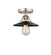 Nouveau 2 One Light Semi-Flush Mount in Brushed Satin Nickel (405|288-1C-SN-M2-SN)