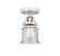Nouveau 2 LED Semi-Flush Mount in Polished Chrome (405|288-1C-PC-G184S-LED)