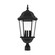 Hamilton Three Light Outdoor Post Top Lantern in Textured Black (107|7568-14)