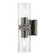 Clarion Two Light Vanity Sconce in Black Chrome (107|18032-46)