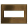 Adorne Wall Plate in Coffee (246|AWC3GCOF4)