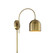 Mscon One Light Wall Sconce in Natural Brass (446|M90045NB)