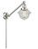 Franklin Restoration LED Swing Arm Lamp in Brushed Satin Nickel (405|237-SN-G532-LED)