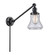 Franklin Restoration LED Swing Arm Lamp in Matte Black (405|237-BK-G194-LED)