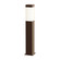 Square Column LED Bollard in Textured Bronze (69|7382.72-WL)