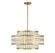 Renzo Four Light Pendant in Warm Brass (51|7-9046-4-322)